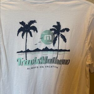 Travis Mathew White T-Shirt